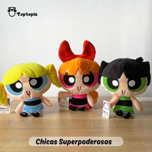 Peluches de las chicas superpoderosas