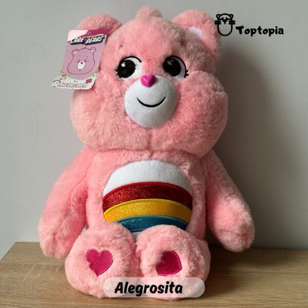 Peluche oso cariñoso rosa
