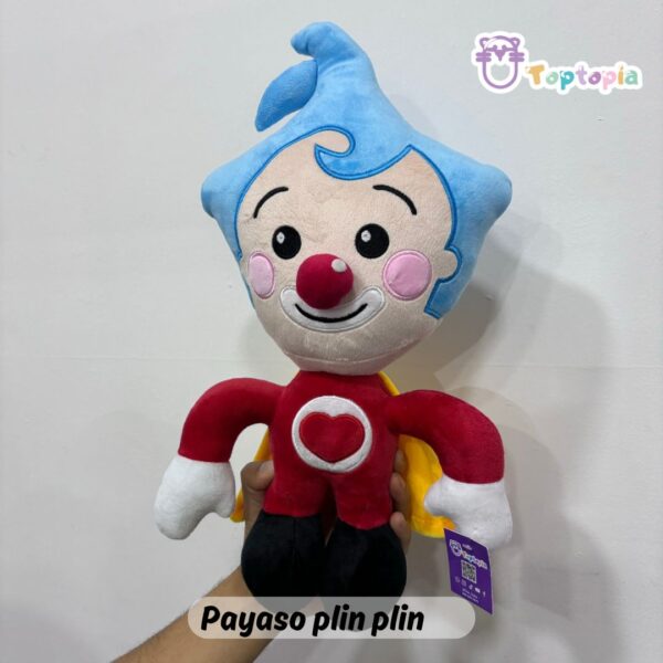 Peluche payaso plim plim