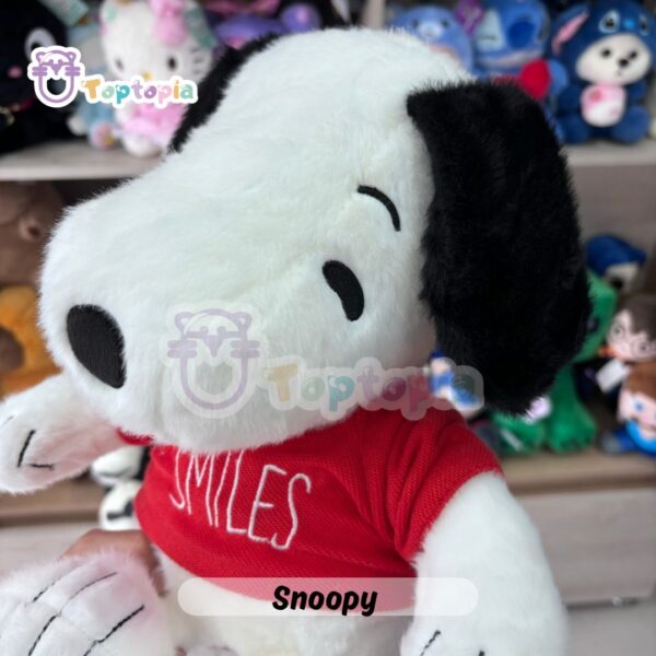 Snoopy de peluche grande y abrazable, personaje de Peanuts