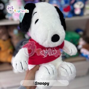 Peluche de Snoopy original, suave y tierno, ideal para regalar.