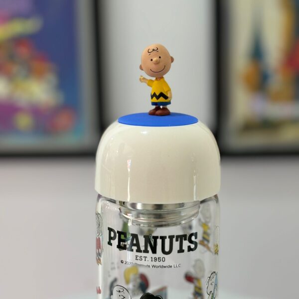 botilitos de vidrio snoopy