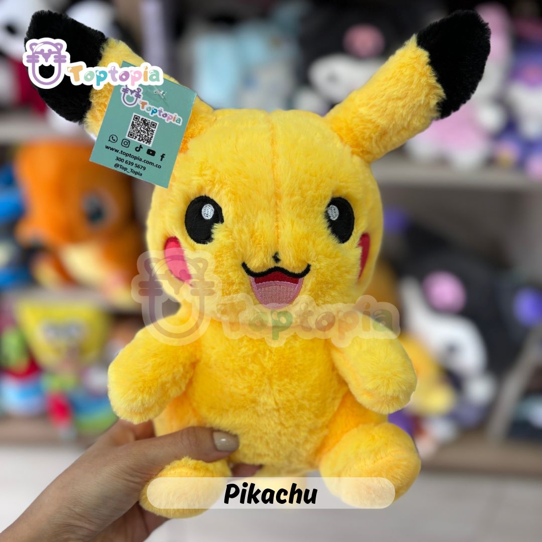 Peluche de Pikachu tierno y suave, ideal para fans de Pokémon