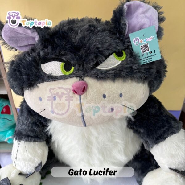 peluche grande gato lucifer