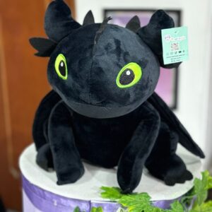 Peluche de Chimuelo de la película Cómo entrenar a tu dragón, dragón tierno en felpa suave