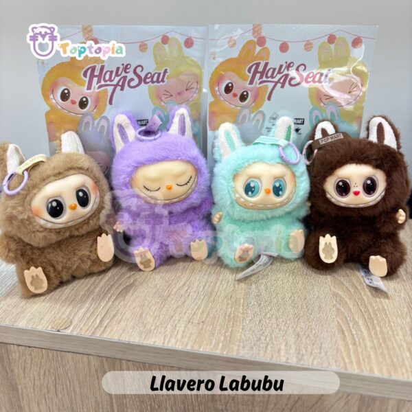 Llavero Labubu Swaver con detalles Monster Zimomo, accesorio POP MART de edición limitada