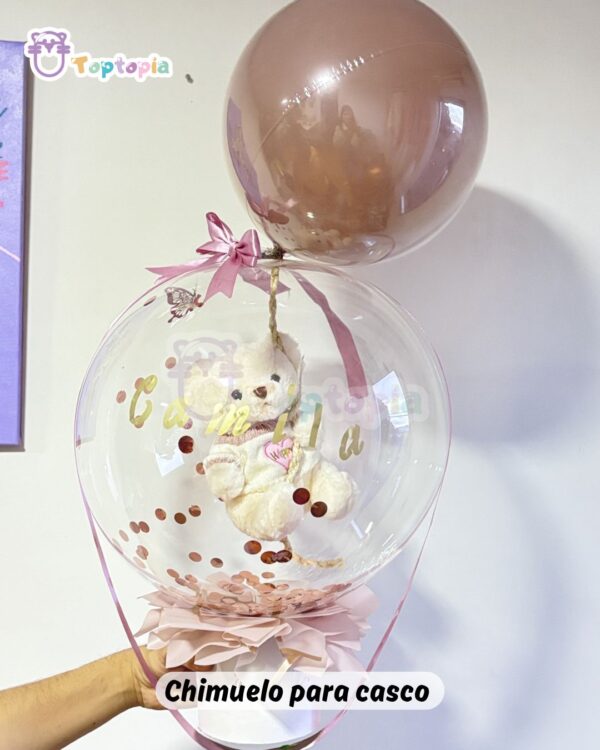 globo burbuja magia con peluche tierno ideal para regalar