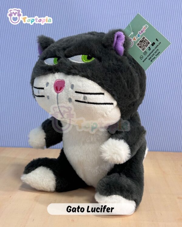 Gato de Cenicienta en versión bebé, peluche suave y travieso