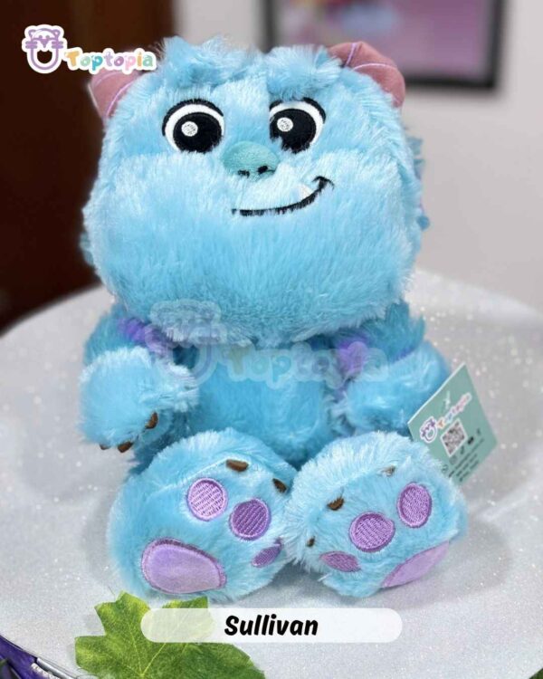 Muñeco Sullivan felpa suave, monstruo azul gigante de Monster Inc con detalles oficiales