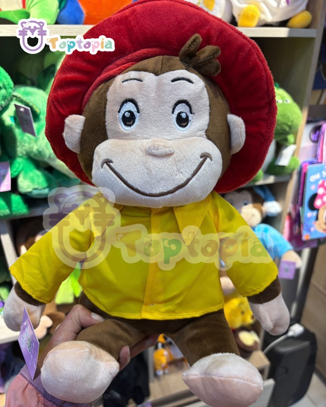 jorge el curioso en peluche